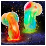 Galaxy Slime Kit for Girls Boys, 36 Pack Mini Slime Party Favors for Kids, Pretty Stretchy & Non-Sticky Slime Pack, Valentine Party Favors for Kids Goodie Bag Stuffers