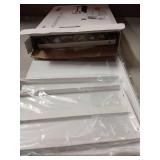 Nxconsu 2Pack Under Shelf Storage Basket Organizer Hanging Holder for Cabinet Pantry Kitchen Cupboard Desk Counter Bookshelf Organization Add-on Space Saver Heavy Duty Slide-in White - Retail: $34