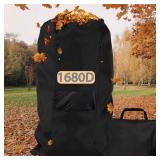 1680D Anti-Tear Lawn Tractor Leaf Bag, Waterproof Leaf Bag for Riding Lawn Mower with Side Zipper and Mesh for No Dust Blow Back, Fast & Easy Leaf Collection (54 Cu. Ft, 96"x56")
