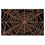 Calloway Mills 101951729 Scary Web Doormat, 17x29, Black and Natural