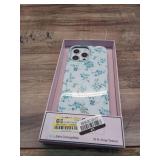 VELVET CAVIAR iPhone 16 Pro Max MagSafe Case - French Blue Floral: Plastic Design - Retail: $40