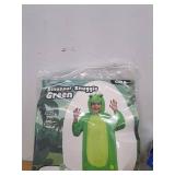 Child Dinosaur Snuggie Green Small