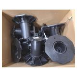 Eurotec Pedestal Eco Xl Adjustable Height 5 1/8' -7 3/4' 15 Pack - Retail: $83