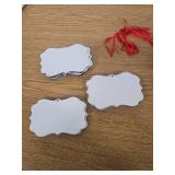 Jetec 15 Pcs Christmas Sublimation Ornament Blank 4.3' x 2.8'