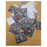 Tondiamo 24 Christmas Lapel Pins on Cards