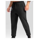 MRSISYI Men's Tapered Jogger with Zipper Pockets Slim Fit Sweatpants Athletic Workout Gym Pants NOT EXACTLY LIKE STOCK PHOTO Small