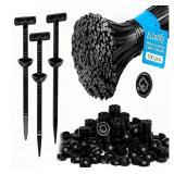 100 Pcs Nylon Universal Cable Tie Buckle