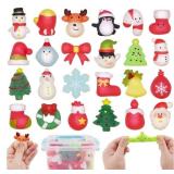 2 Packs Artmag 24 Pcs Velvet Christmas Bows