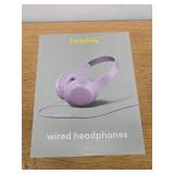 Wired On-Ear Headphones - heyday Soft Purple: 3.5mm Jack, Built-In Microphone