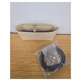 Purse Straps Replacement with Multi-Pocket Felt Handbag Organizer Insert Compatible with Longchomp Mini Pouch Tote Bag (2-Packs)