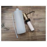 KRAUS Boden Kitchen Soap and Lotion Dispenser in Spot Free Antique Champagne Bronze