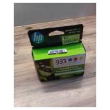 HP 933 3-pack Cyan/Magenta/Yellow Original Ink Cartridges  Per cartridge: ~330 - Retail: $45