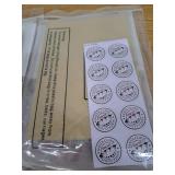 Motiskyy 20 Set Christmas Official Letter Set Letter from Santa Claus Includes Envelope and Stickers Personalized for Kids from Santa Xmas Party Favors Gifts Kits Xmas Greetings Cards(Brown,Vintage)2 