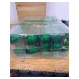 Yunsailing 100 Pcs Christmas Ball Ornaments Decorative Hanging Baubles Set Xmas Balls Seasonal Decorative Pendants for Christmas Tree Party Decorations(Green) - Retail: $19