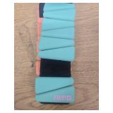 Sportbit Wrist Weights for Women - Pair of 1lb Platinum-Cured Silicone Wrist and Ankle Weights  Adjustable  Durable  Non-Slip Design  Ideal for Strength Training  Yoga  Running and Home Activities