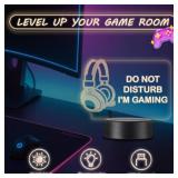 Werncy Acrylic Night Light Sign Makes a Great Birthday or Christmas Gift for dads, mom, and Other Family and Friends WORKS