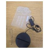 Werncy Acrylic Night Light Sign Makes a Great Birthday or Christmas Gift for dads, mom, and Other Family and Friends WORKS