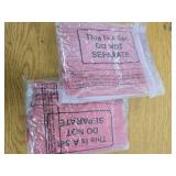 2 Packs of Halloscume 24 Pcs Red Christmas Rope Bows 9 Inch Rustic Knitted Crochet Bows Jute Rope Christmas Tree Ornaments for Xmas Tree Wreath Garland Decorations Holiday Party Decor