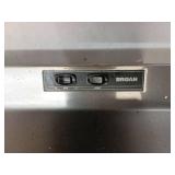 BROAN NuTone Series 30-Inch Ductless Under-Cabinet Range Hood, Stainless Steel Finish (See Details) - Retail: $99