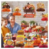 12PCS Thanksgiving Party Table Decorations