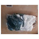 XunYee 12 Pcs Velvet Christmas B. nds Door Home Decor(Mixed Colors)