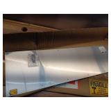 Pack of 2 ,10 in. x 34 in.  Aluminum  Door Kick  Satin