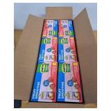 **Best if Used by December 24 2025** Mott Fruit Smoothies Strawberry Banana, 4.2 oz clear pouches, 4 Pack, Non-dairy, Made With Oatmilk, Made With Real Fruit, Good Source of Calcium, On-the-Go 6 Boxes