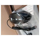 Keyboard and Mouse Set Combo Wired RGB Backlit Computer Keyboard with USB RGB Gaming Mouse Design for Windows PC Laptop Desktop Notebook-FV-Q305S