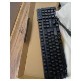 Keyboard and Mouse Set Combo Wired RGB Backlit Computer Keyboard with USB RGB Gaming Mouse Design for Windows PC Laptop Desktop Notebook-FV-Q305S