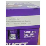 Quest Nutrition Protein Milkshake, Chocolate, 45g Protein, 2g Sugar, High Protein, Low Sugar, Gluten Free, 1 Count BEST BY 02/09/2026