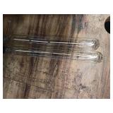 7.5-Watt Equivalent T9 Shape E26 Base Soft White (2700K) Dimmable Clear LED Light Bulb (2-Pack) - Retail: $52