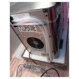 GE Profile 24lb Opal 2.0 Nugget Countertop Ice Maker With Side Tank Black: Stainless Steel, 38lb Daily Production, 3lb Storage - Retail: $399