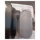 GE Profile 24lb Opal 2.0 Nugget Countertop Ice Maker With Side Tank Black: Stainless Steel, 38lb Daily Production, 3lb Storage - Retail: $399