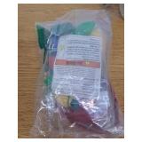 Blowata Christmas Party Favors, 3PCS Light Up Christmas Necklace Headband Glasses Set, Xmas Bulb Necklace Xmas Tree Lights Holiday Headbands LED Flashing Santa Eyeglasses Bulk for Xmas Gift