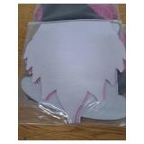 Gandeer 100 Pcs Disposable Paper Placemats Witch Party Supplies Pink Crown Paper Placemats Summer Halloween Witch Hat Shaped mats for Wedding Dinner Table Princess Theme Birthday Decorations 3 Pack