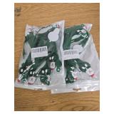 24 Pack Christmas Garland Hangers & Hooks - Reusable Silicone Adhesive Straps for Mantle, Fireplace, Stairways Decoration | Stretchable Wreath Ties & Stocking Holder (Green)