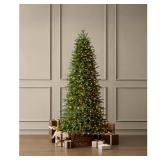7.5 ft. Grand Duchess Twinkling Balsam Fir Slim LED Pre-Lit Artificial Christmas Tree T25 - Retail: $420