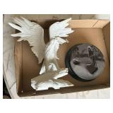 White Eagle w/ stand (wing tip broken)--FR