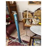 Vintage Music Stand & Projector Screen--FR