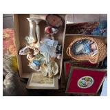 Victorian Tin Boxes & Miscellaneous Decor--FR