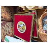 Victorian Tin Boxes & Miscellaneous Decor--FR