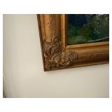 Reverse Painting on Flat Glass of US Capital--FR