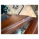 Vintage Mirror Mantle Hutch--FR