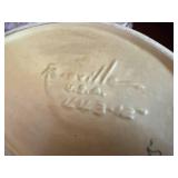 Roseville Pottery Water Lily Console Bowl--FR