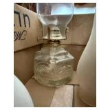 Hurricane Oil Lamp w/ two (2) Globes--FR