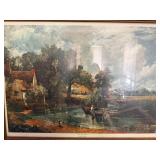 Image "The Hay Wain" Reproduction by John Constable Wall Picture--SBRM