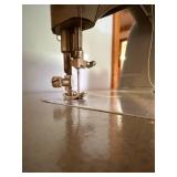 Vintage Singer Sewing Machine w/ Cabinet--SBRM
