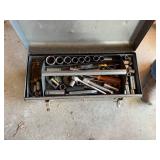 Craftsman Metal Tool Box w/ Mechanical Tools -- Gar