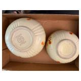 Hall Jewel-T x2 Bowls (chipped)--K