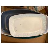 Frankoma Platters x8--K